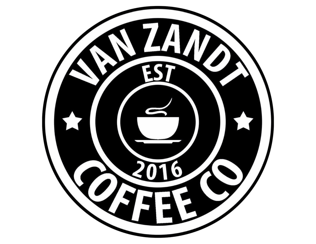 VZC Round Logo Decal – Van Zandt Coffee